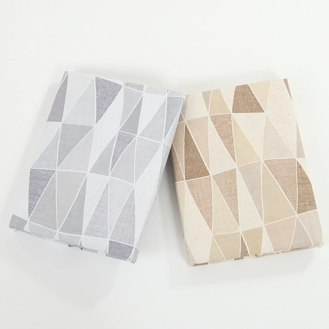 日本製 綿100％ ガーゼ 幾何柄 掛け布団カバー シングル 150X210cm