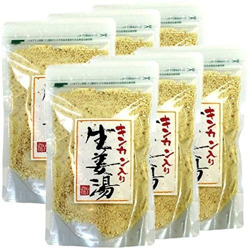 キンカン生姜湯 300g【6袋セット】巣鴨のお茶屋さん 山年園