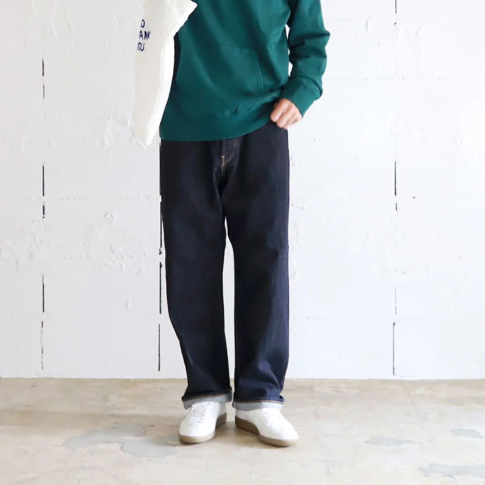 HATSKI ハツキ Wide Tapered Denim HTK-22003 ワイドテーパード デニム ジーンズ パンツ 新品 - メルカリ