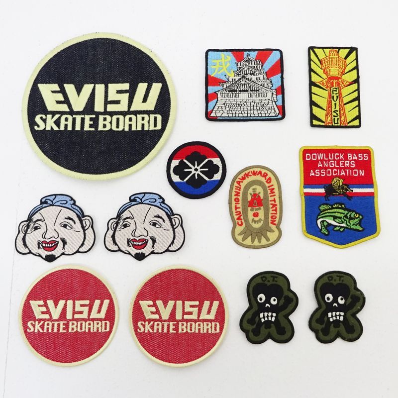 三重店】EVISU｜エヴィス ワッペン まとめ売り 計12枚セット（エビス