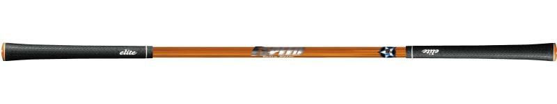 elitegrips エリートグリップ ワンスピード ヘビーヒッター ゴルフスイング練習器具 クリアーオレンジ 40インチ 453g