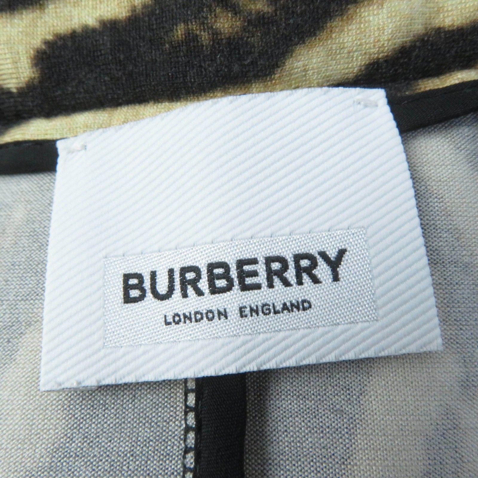 美品☆BURBERRY バーバリー 4548481 シルク レオパード柄 ベルト付 プリーツスカート ブラウン系 38 イタリア製 正規品 レディース  - メルカリ