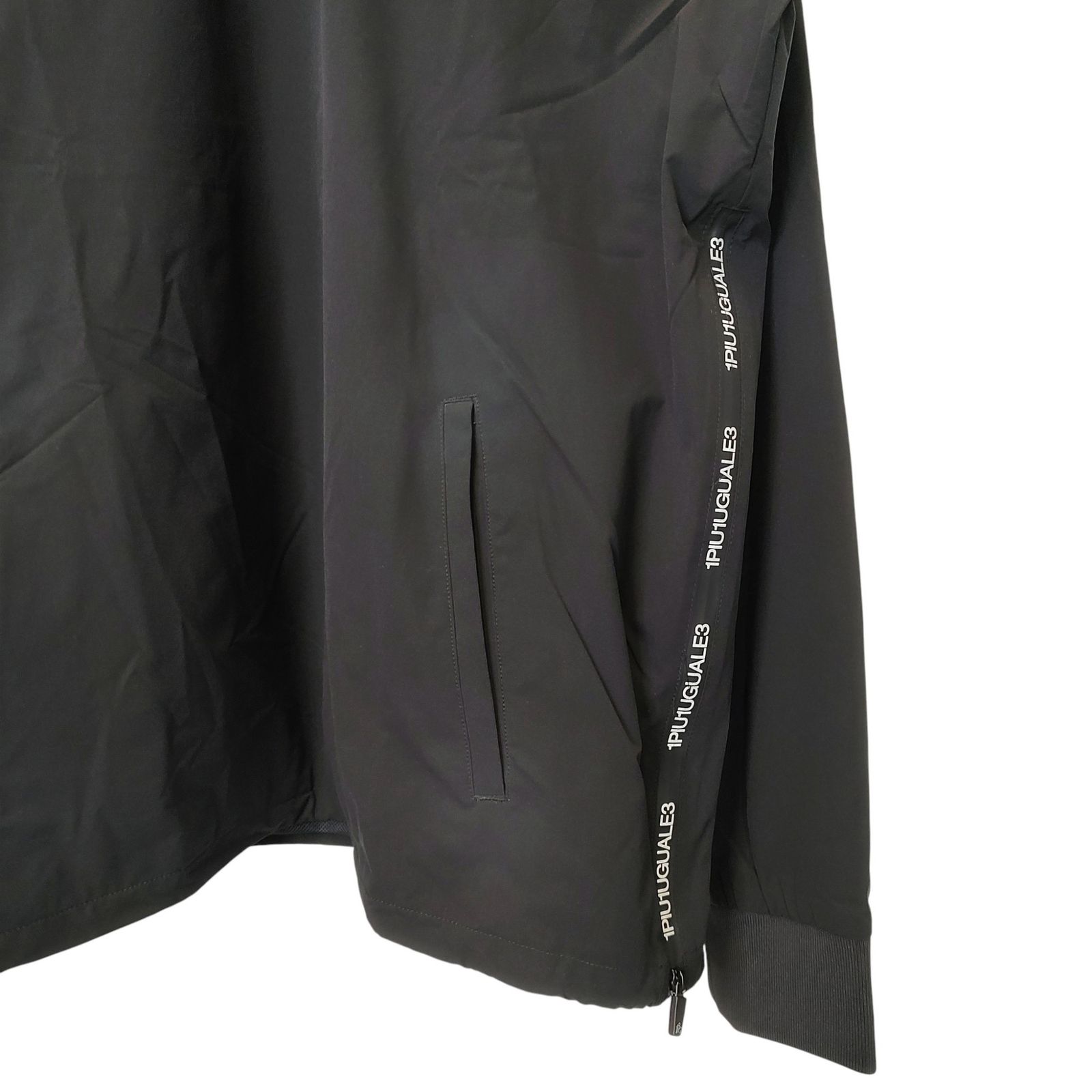 1PIU1UGUALE3 GOLF ウノピゥウノウグァーレトレ ゴルフ SNEED JACK スニード ジャック GRB124 GPE001 7 XXL ブラック メンズ LLC-HASEGAWATOSO_COM