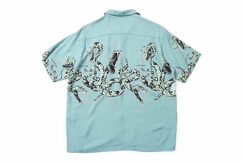 スターオブハリウッド STAR OF HOLLYWOOD SH25583 CHESS コーディロイ オープンカラー シャツ M【中古】