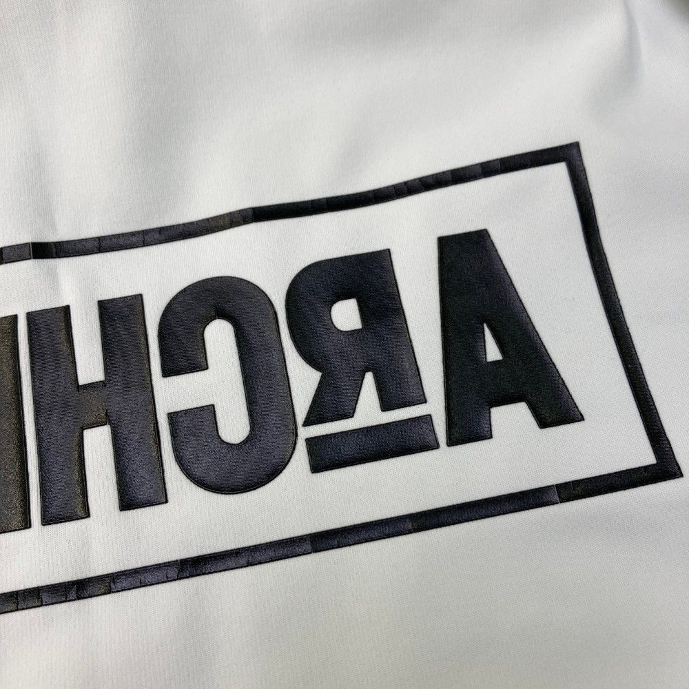 アルチビオ　Tシャツ　メンズ　ゴルフ　白　サイズ46 サイズ：46 ARCHIVIO アルチビオ 半袖モックネックTシャツ