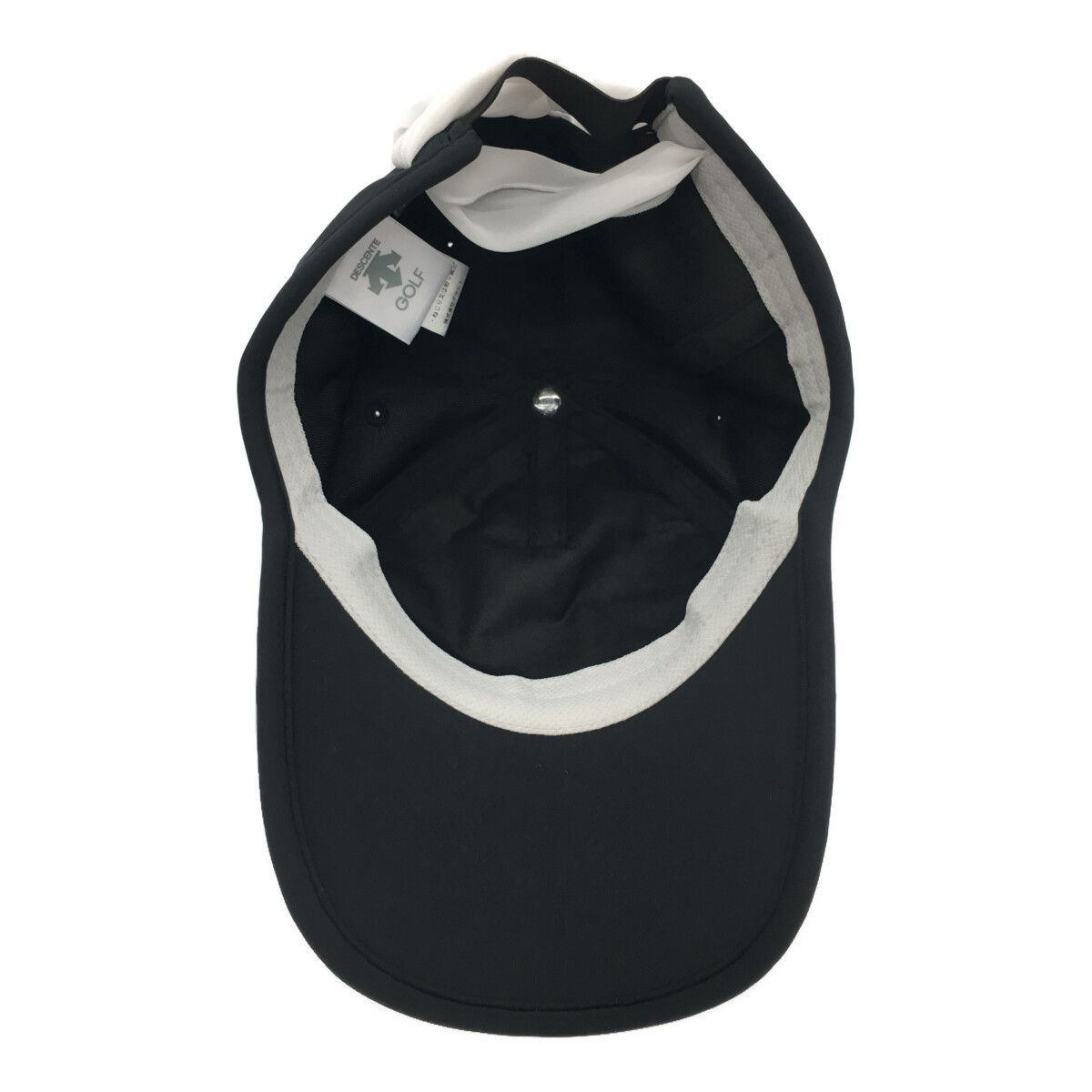 coco 中古 デサントゴルフ DESCENTE GOLF キャップ F(55-57cm) 黒 ブラック レディース リボンキャップ　美品 coco 中古 デサントゴルフ DESCENTE GOLF キャップ F(55-57cm