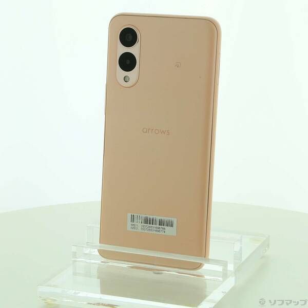 中古品〕 arrows We2 64GB ライトオレンジ FCG02 au SIMフリー