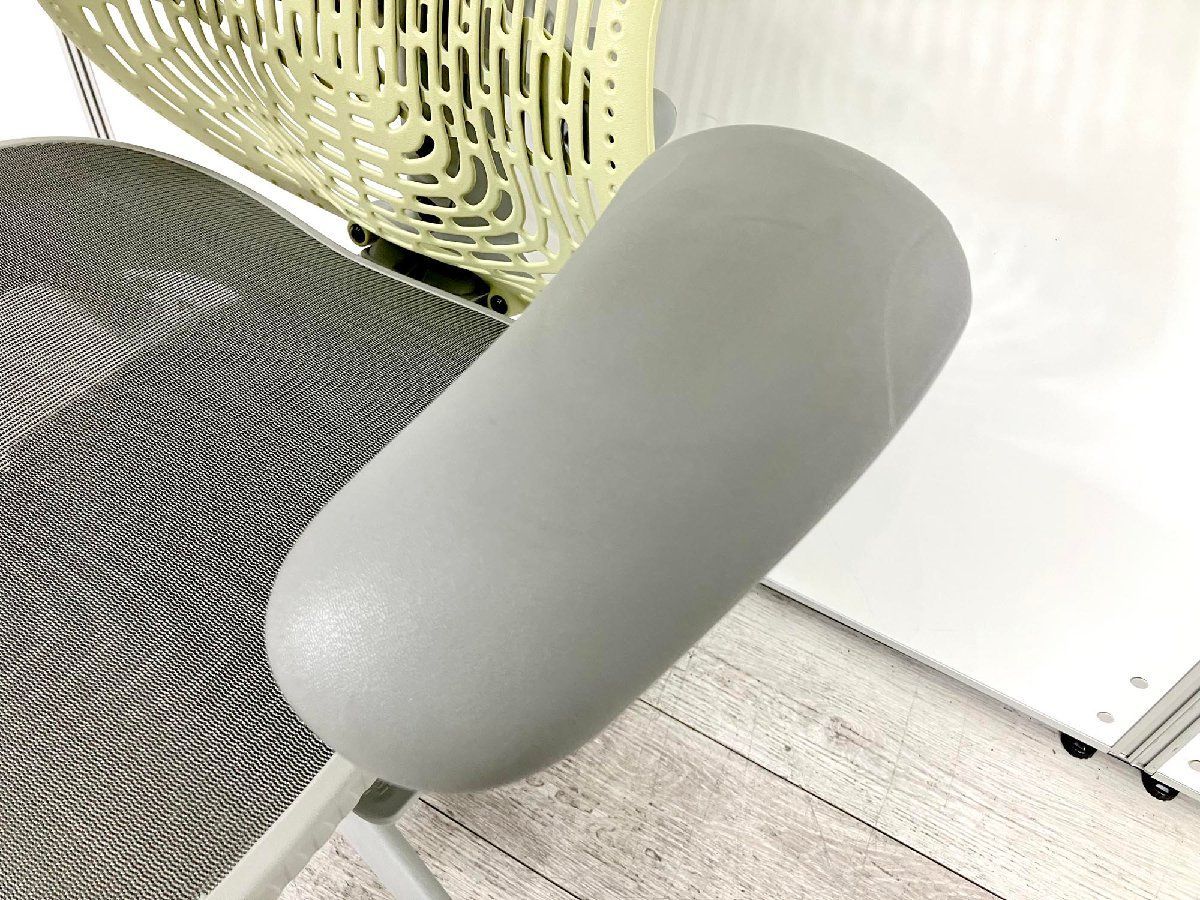 HermanMiller/ハーマンミラー■ミラチェア■イエローｘグレー■スタジオ7.5