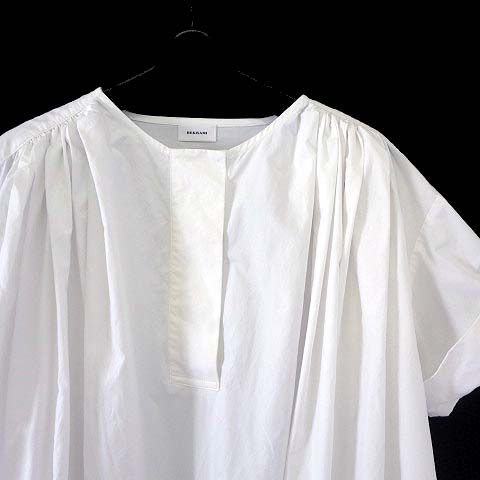 REKISAMI◆半袖ブラウス/2/コットン/ネイビー/ストライプ/RB-21082B ロンドンストライプブラウス｜ブラウス・シャツ｜KEITH(キース