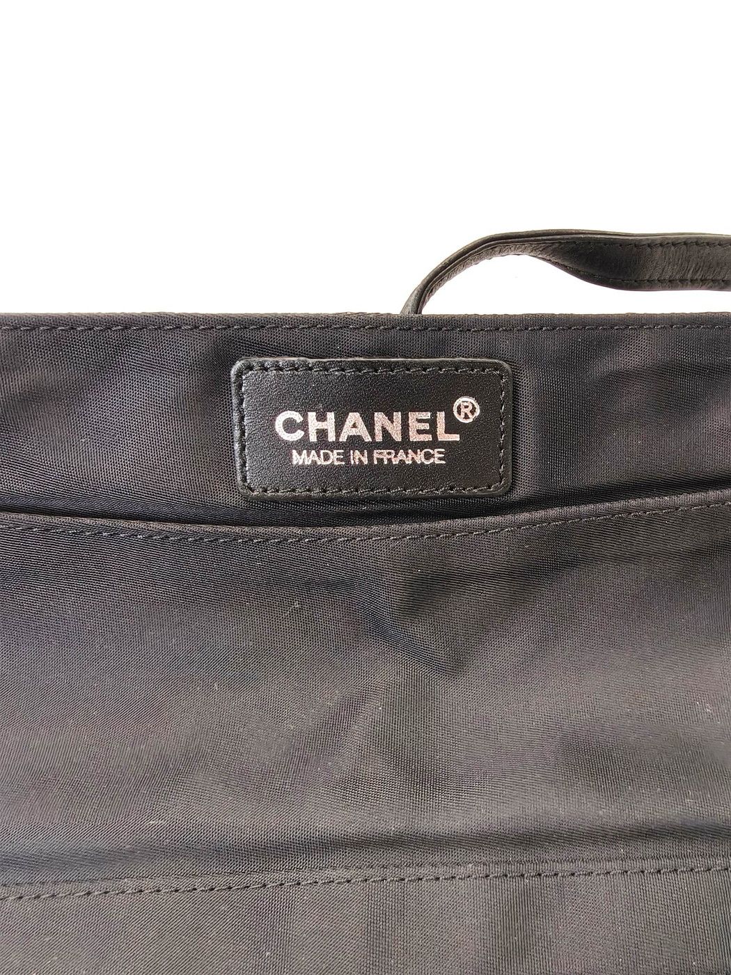 CHANEL コスメポーチ アクセサリーケース ナイロン 黒 9705 シャネル CHANEL コスメポーチ アクセサリーケース ジュエリー