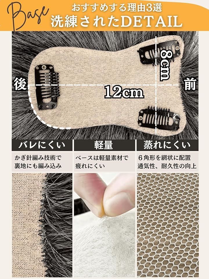 グレイヘアーショート ベース大