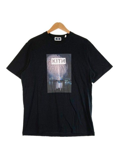 ☆キス KITH 花火 Tシャツ ブラック sizeM - raggoldstation - メルカリ