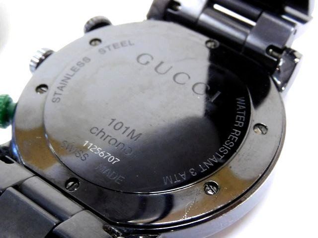 2 グッチ GUCCI 腕時計 ☆ 101M メンズ クォーツ ウォッチ