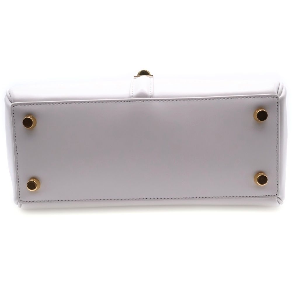 CELINE (セリーヌ) セーズ 16 スモール グレー ゴールド金具 2WAY  