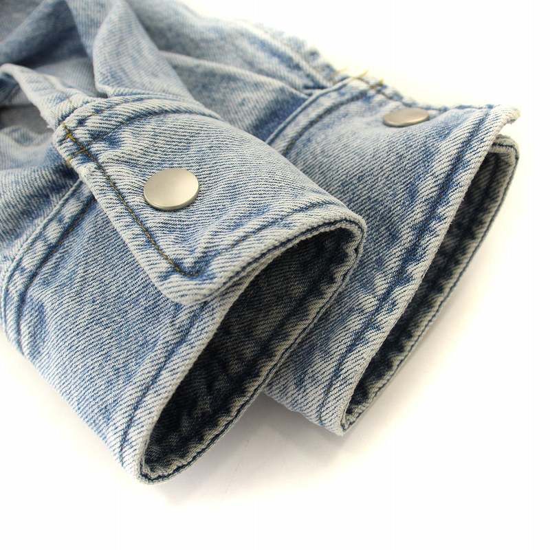 サードマガジン THIRD MAGAZINE 24SS デニムオーバーシャツジャケット 
