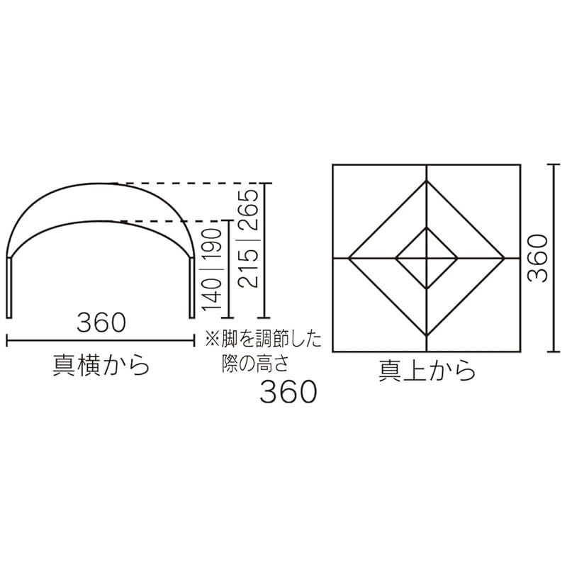 タープ 日よけ