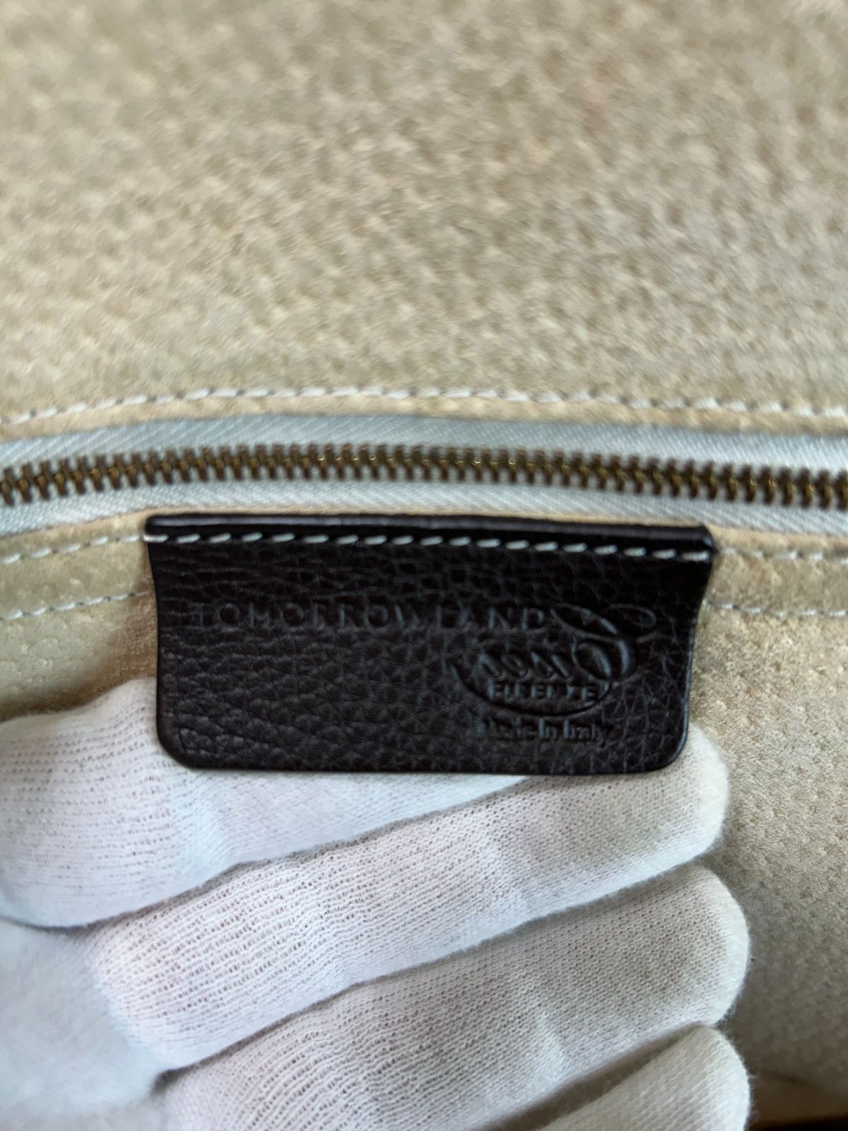 cisei（シセイ）トゥモローランド別注 ラウンドブリーフケース ブラウン cisei（シセイ）トゥモローランド別注 ラウンドブリーフケース
