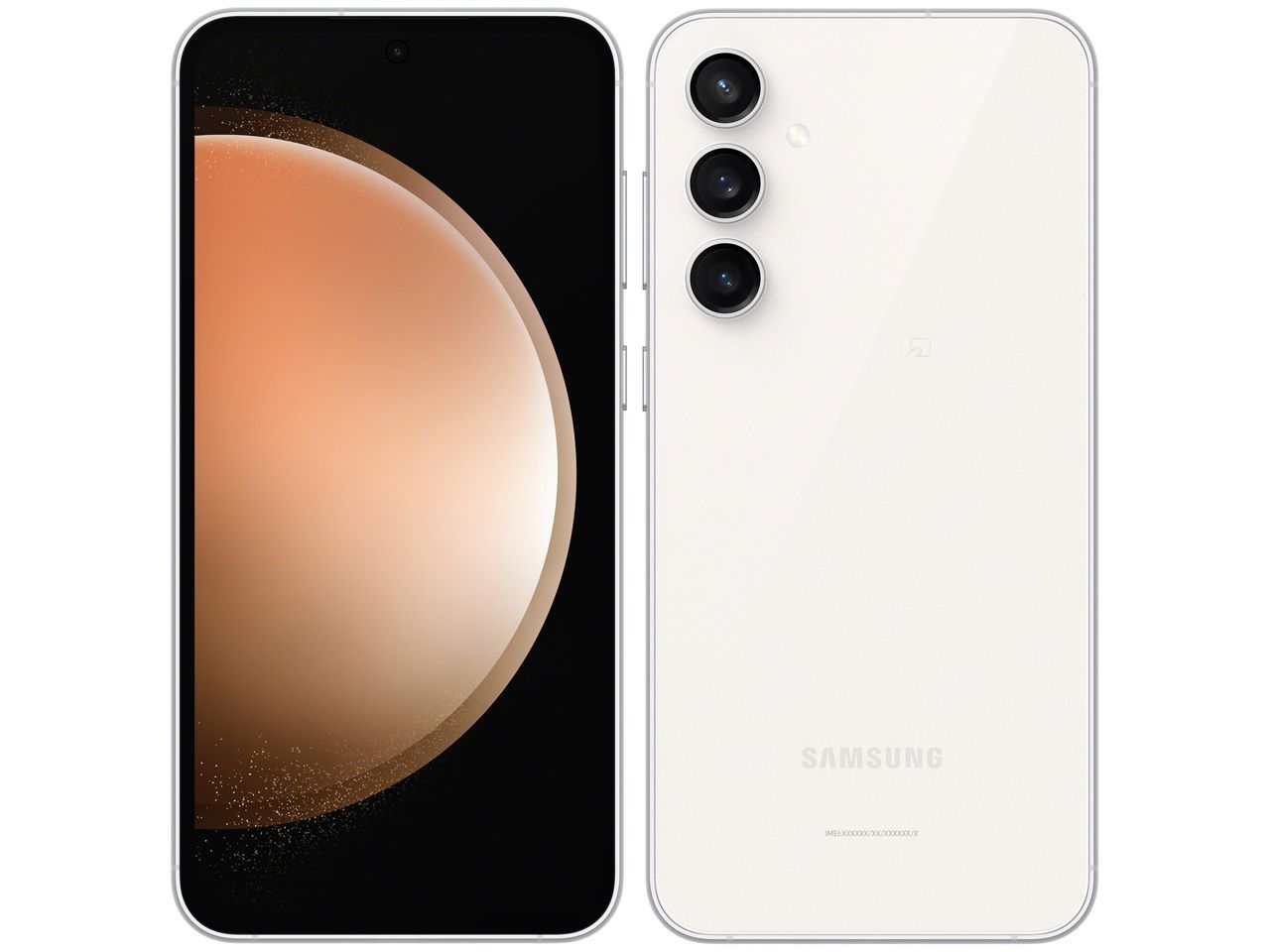 [Quality Shop]未使用 Galaxy S23 FE SCG24 cream 8GB/256GB Au simフリー