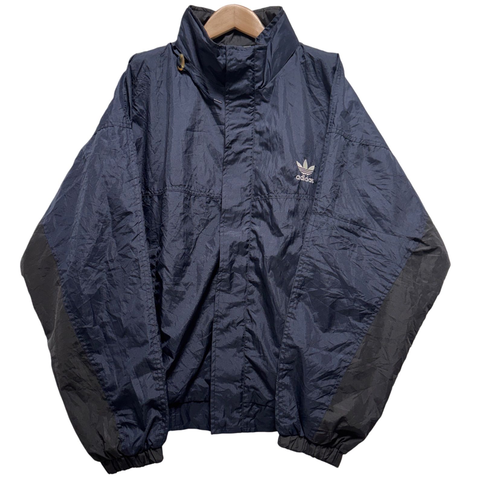 美品 アディダス adidas ナイロンジャケット L相当 クロップ丈 