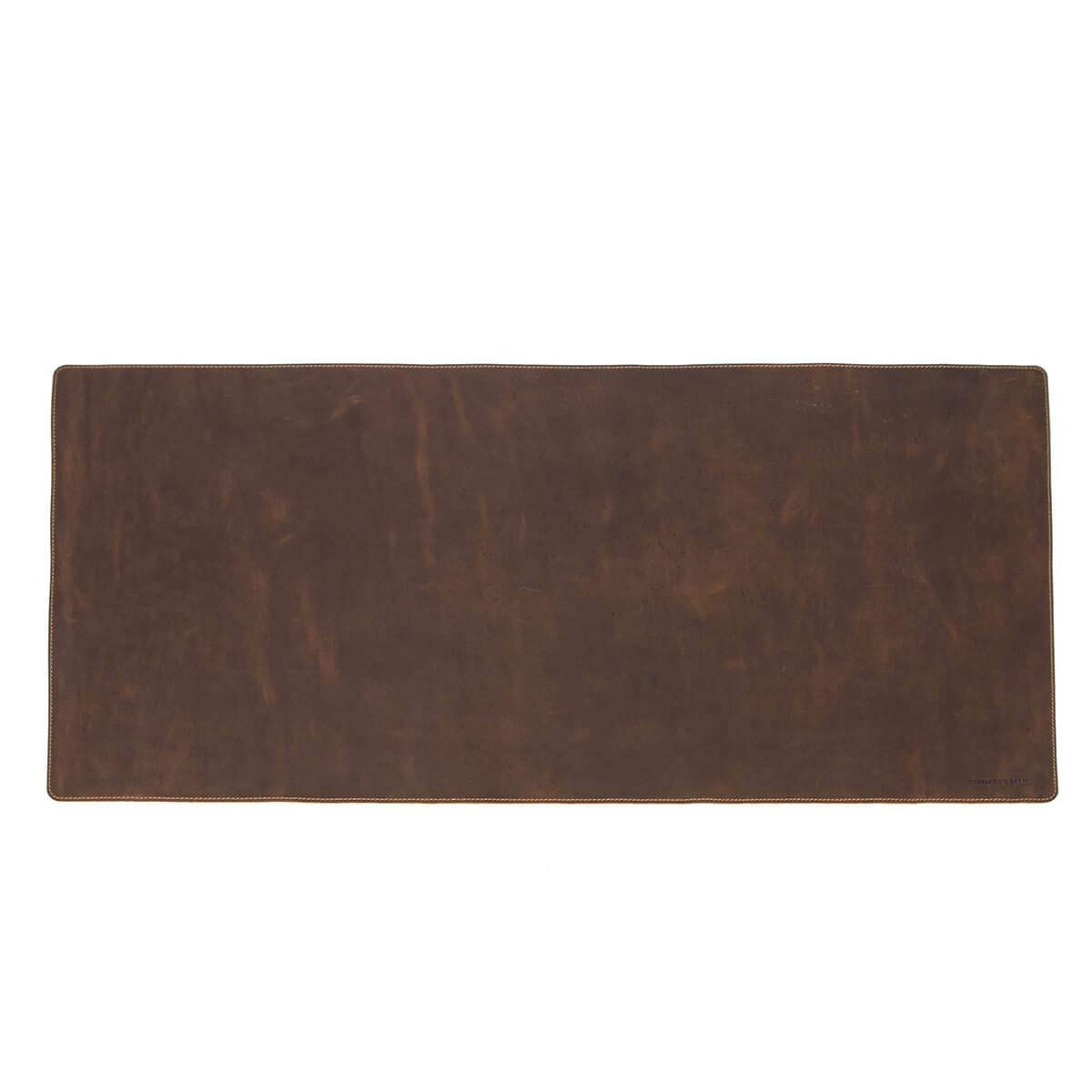 HIRAM 本革 デスクマット テーブルマット 90 cm x 45 cm 事務机 60 cm x 40 cm レザー ラップトップマット オフィスおよび家庭用防水デスクマット L