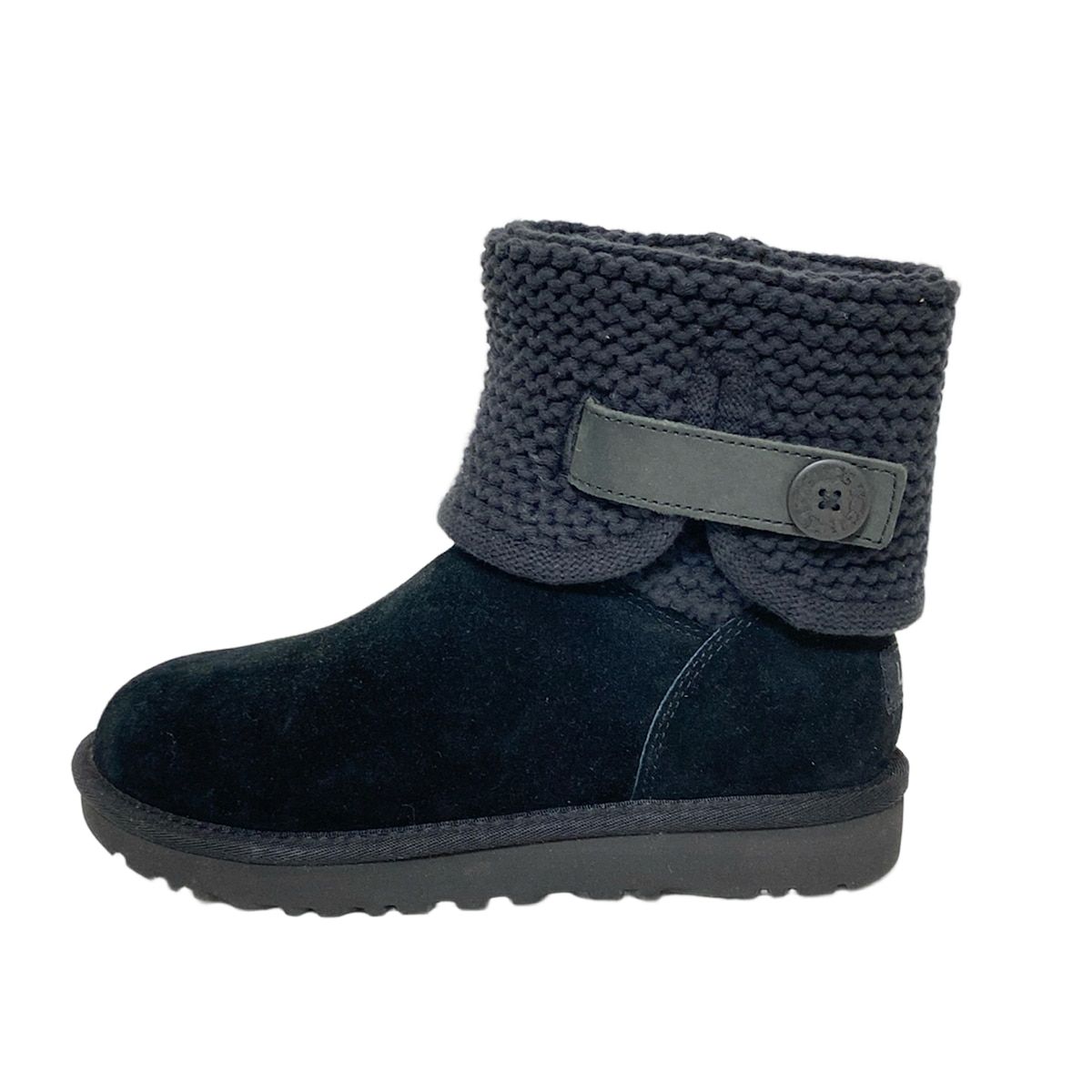 冬ギフト  UGG(アグ) 黒 1012534 シャイナ レディース 24 ショートブーツ 靴