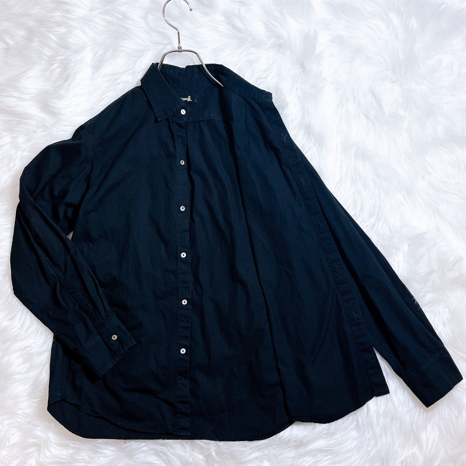 45R/藍 ヘンプ シャツ 山内 藍染ヘンプツイルシャツ ai1 | TALE COCOON