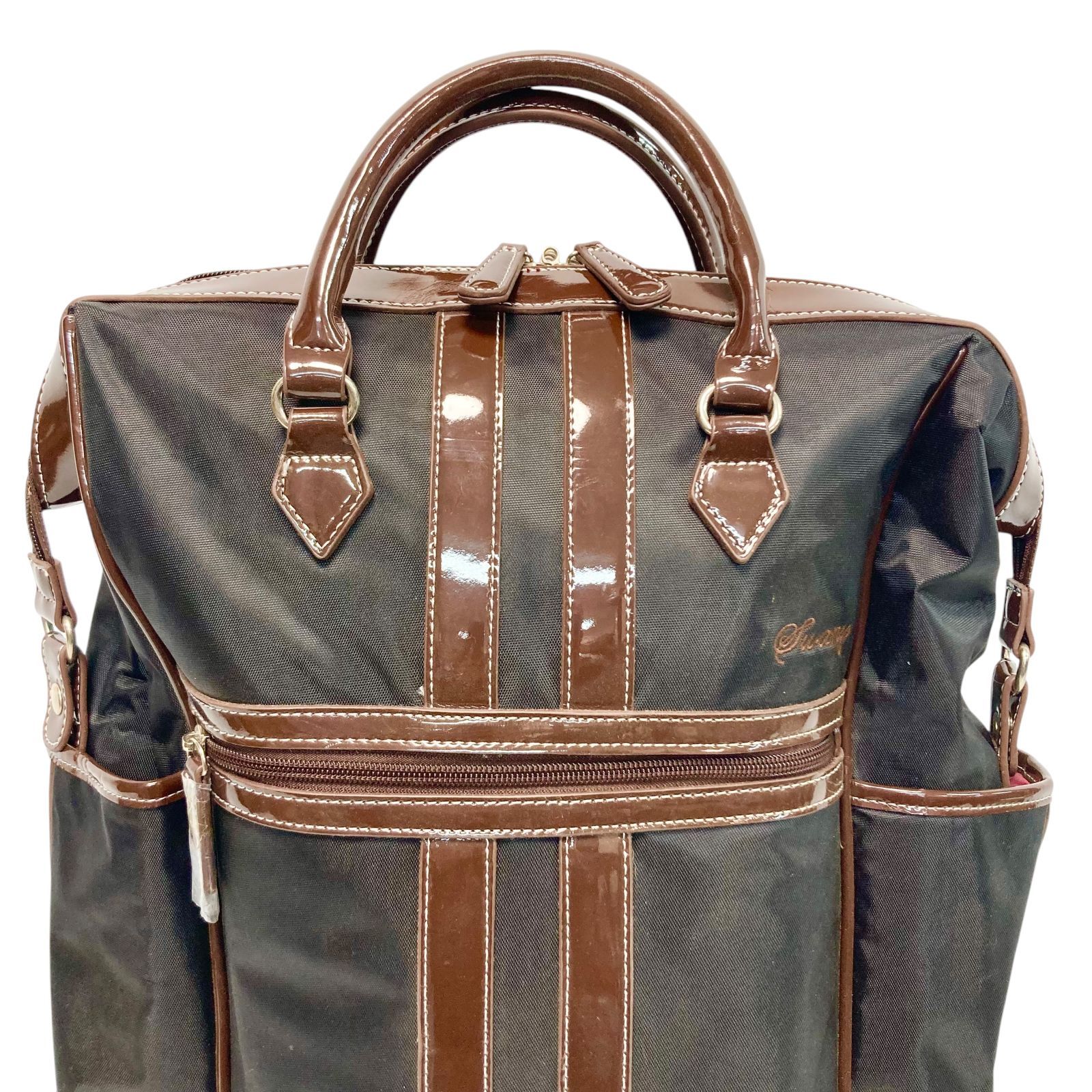 新品未使用❣️ スワニー　椅子付きキャリーバッグ　ブラウン 新品未使用❣️ スワニー 椅子付きキャリーバッグ ブラウン