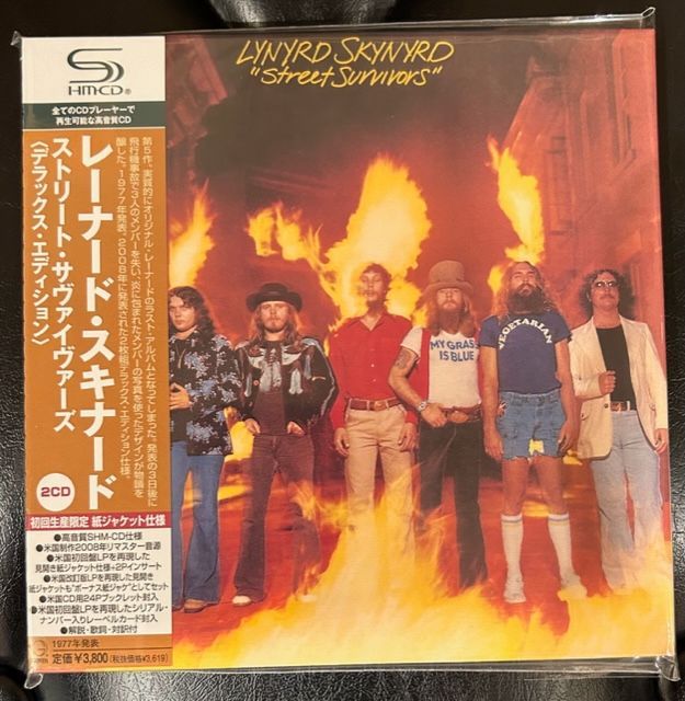 紙ジャケット】レーナード・スキナード「ストリート・サヴァイヴァーズ