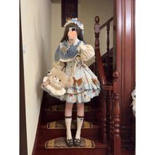 リボン＆サスペンダー付きのふんわり蓬蓬スカートデザイン