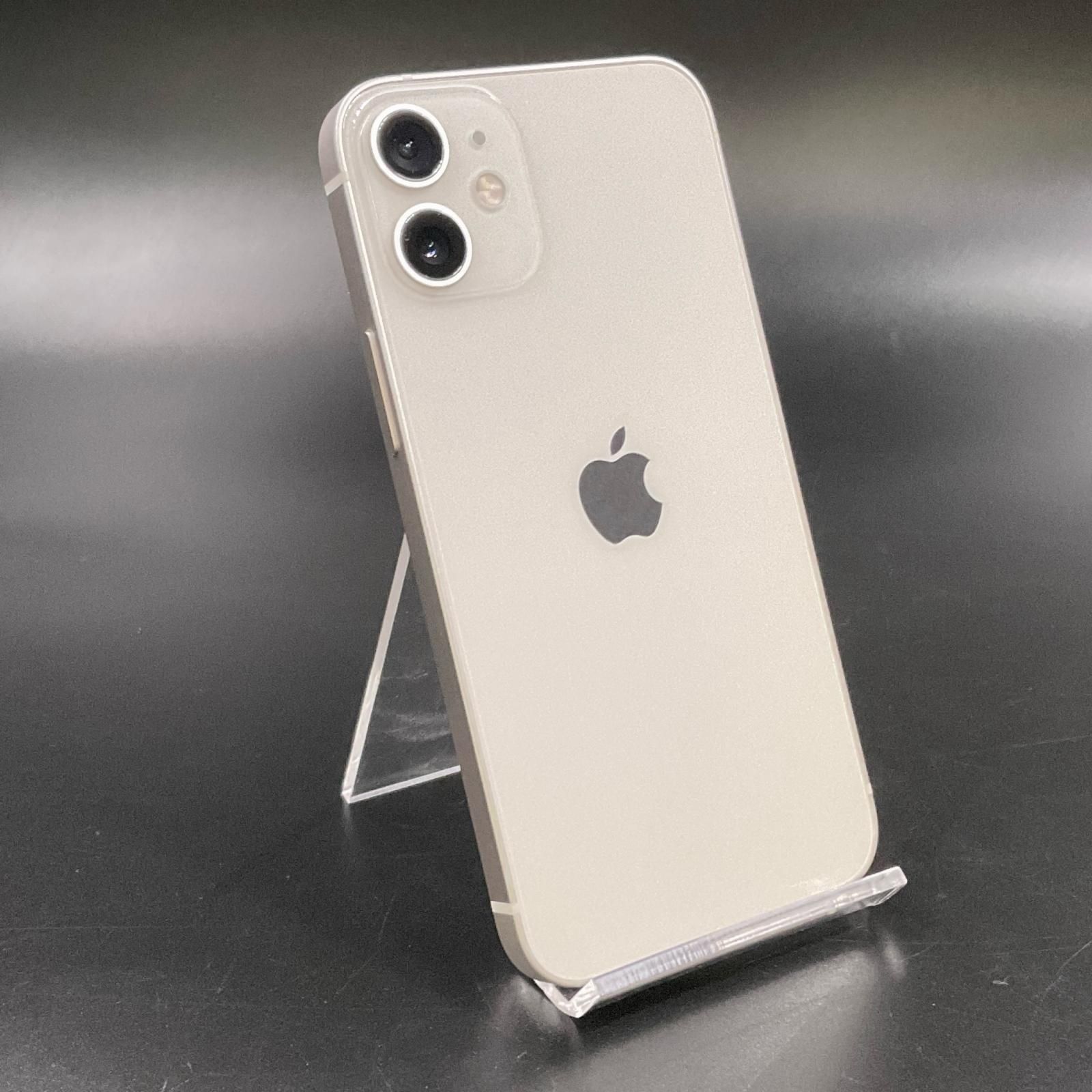 iPhone 12 mini 64GB ホワイト SIMフリー 白ロム 動作確認済 81