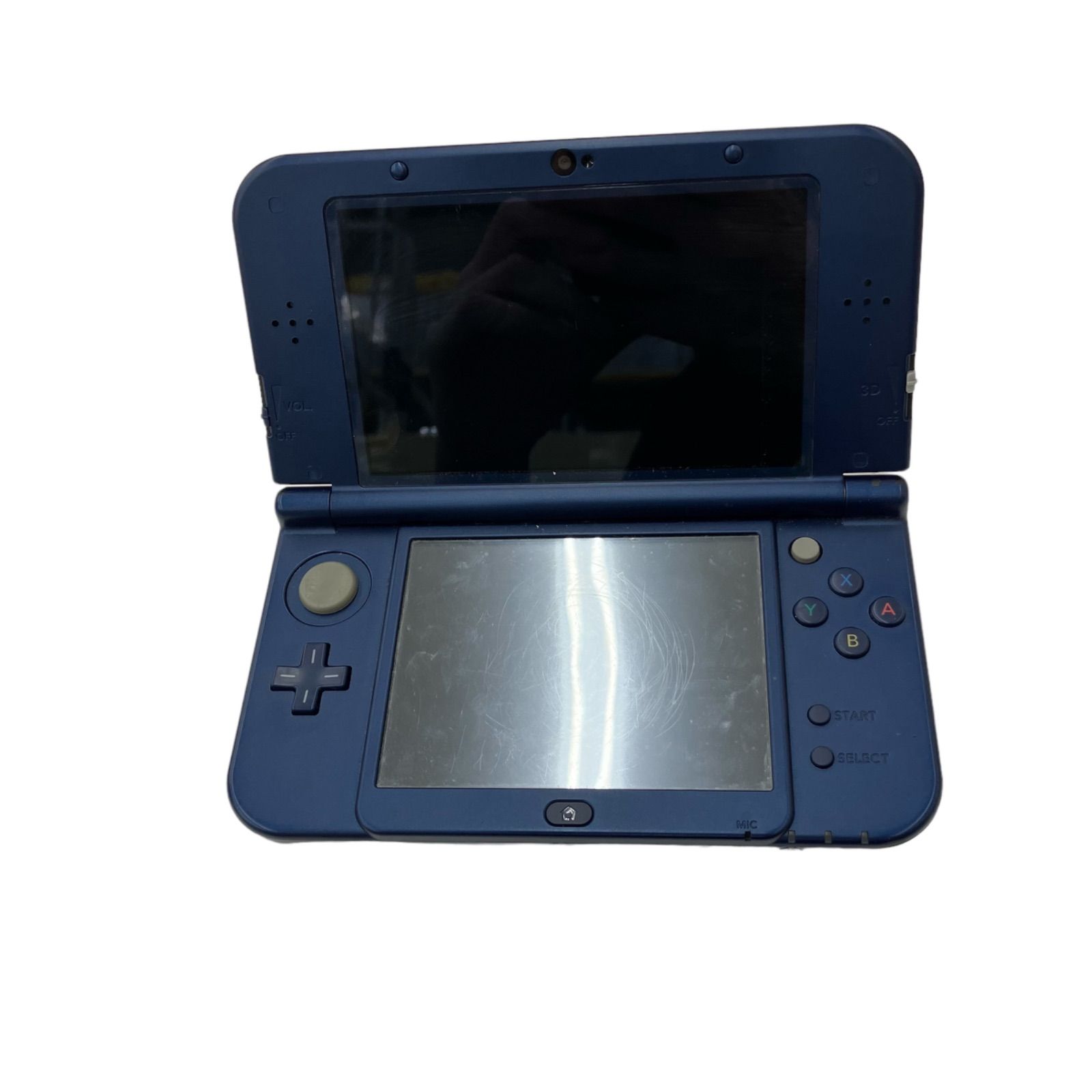 new 任天堂3DS LL メタリックブルー RED001