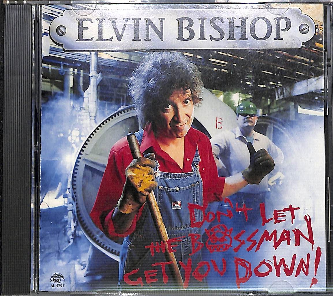 CD　エルビン・ビショップ　　　　　Elvin BishopDon't Let The Bossman Get You Down！　輸入盤　レア盤美品