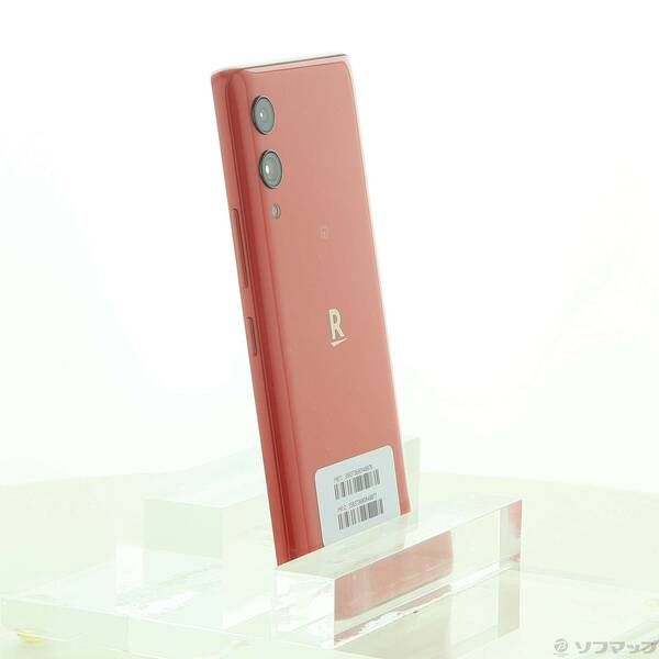 中古品〕 Rakuten Hand 5G 128GB クリムゾンレッド P780 楽天 SIM