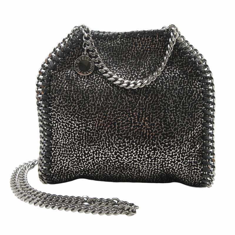 極美品 ステラマッカートニー STELLA McCARTNEY TINY TOTE FALABELLA 