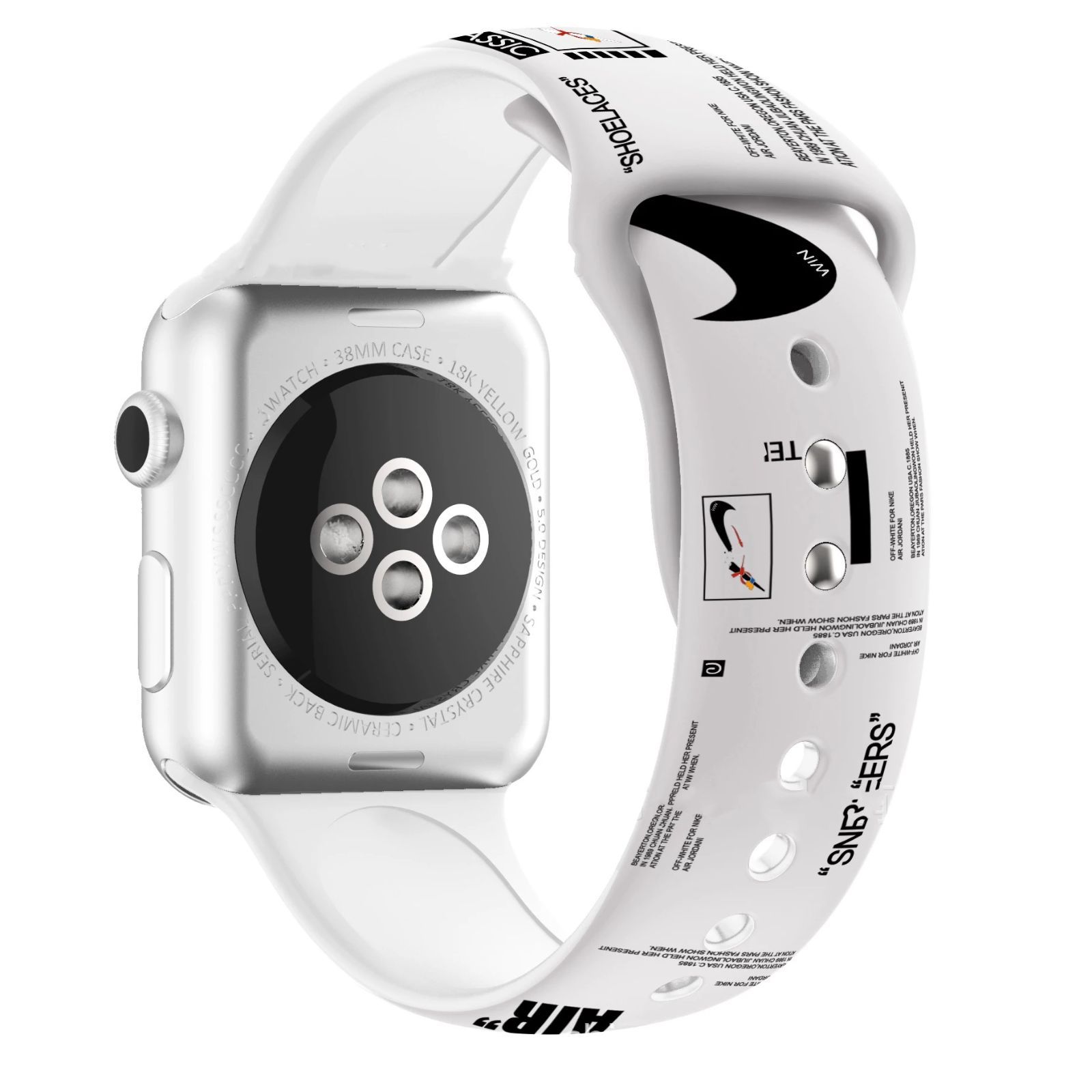 人気商品 アップルウォッチ 38mm/40mm/41mm ラバーベルト バンド
