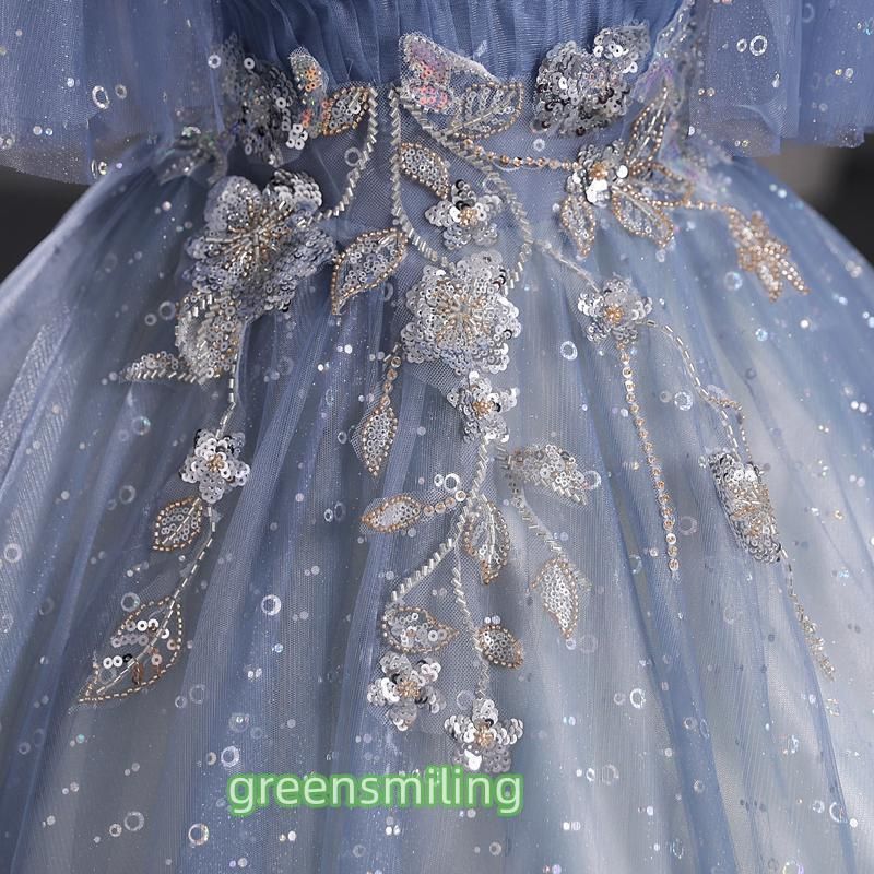 ウェディングドレス ロングドレス プリンセスドレス プロムドレス 