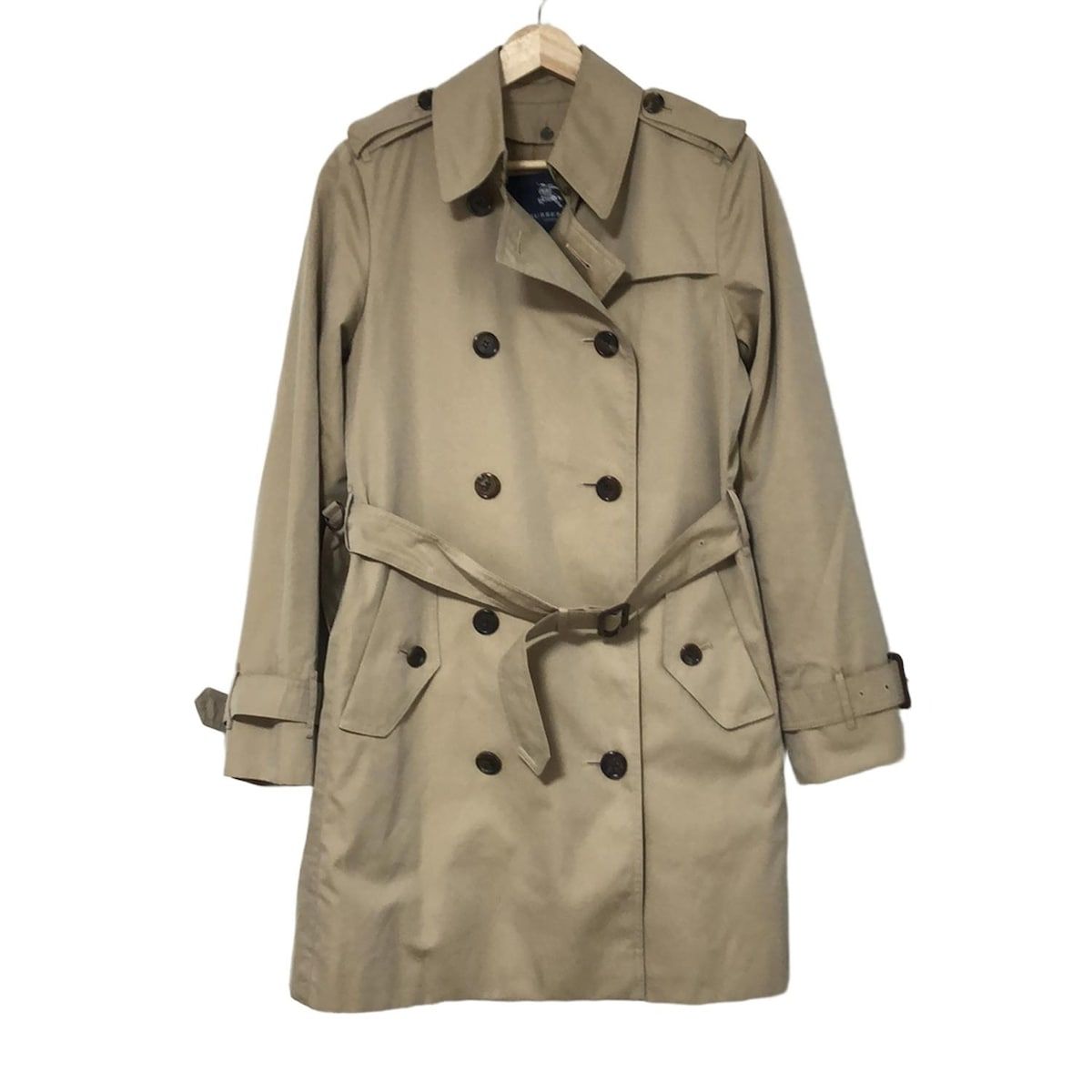 【極美品】バーバリーロンドン 40 トレンチコート ライナー&ベルト付き グレー バーバリーロンドン トレンチコート ライナー&ベルト付き 40 極美品