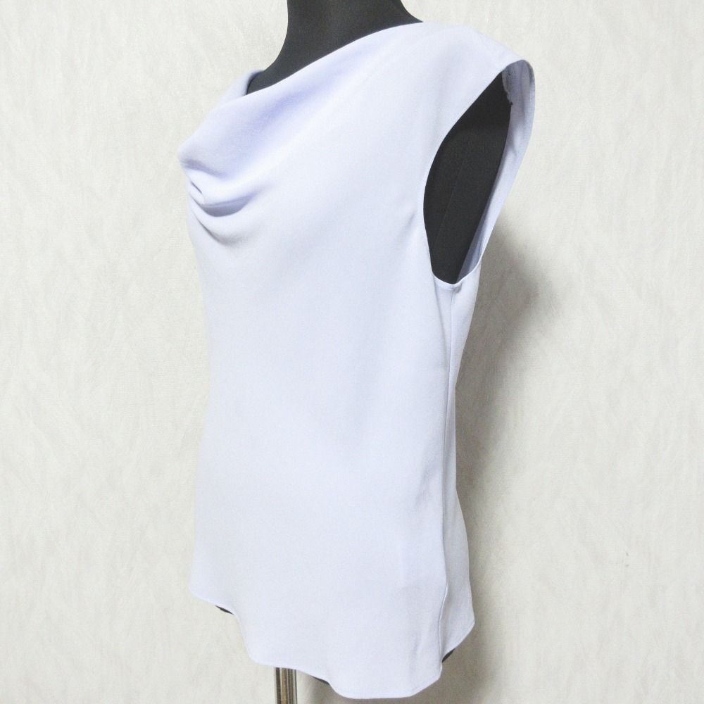 良品 24SS Theory セオリー POWDER CREPE SS COWL TOP