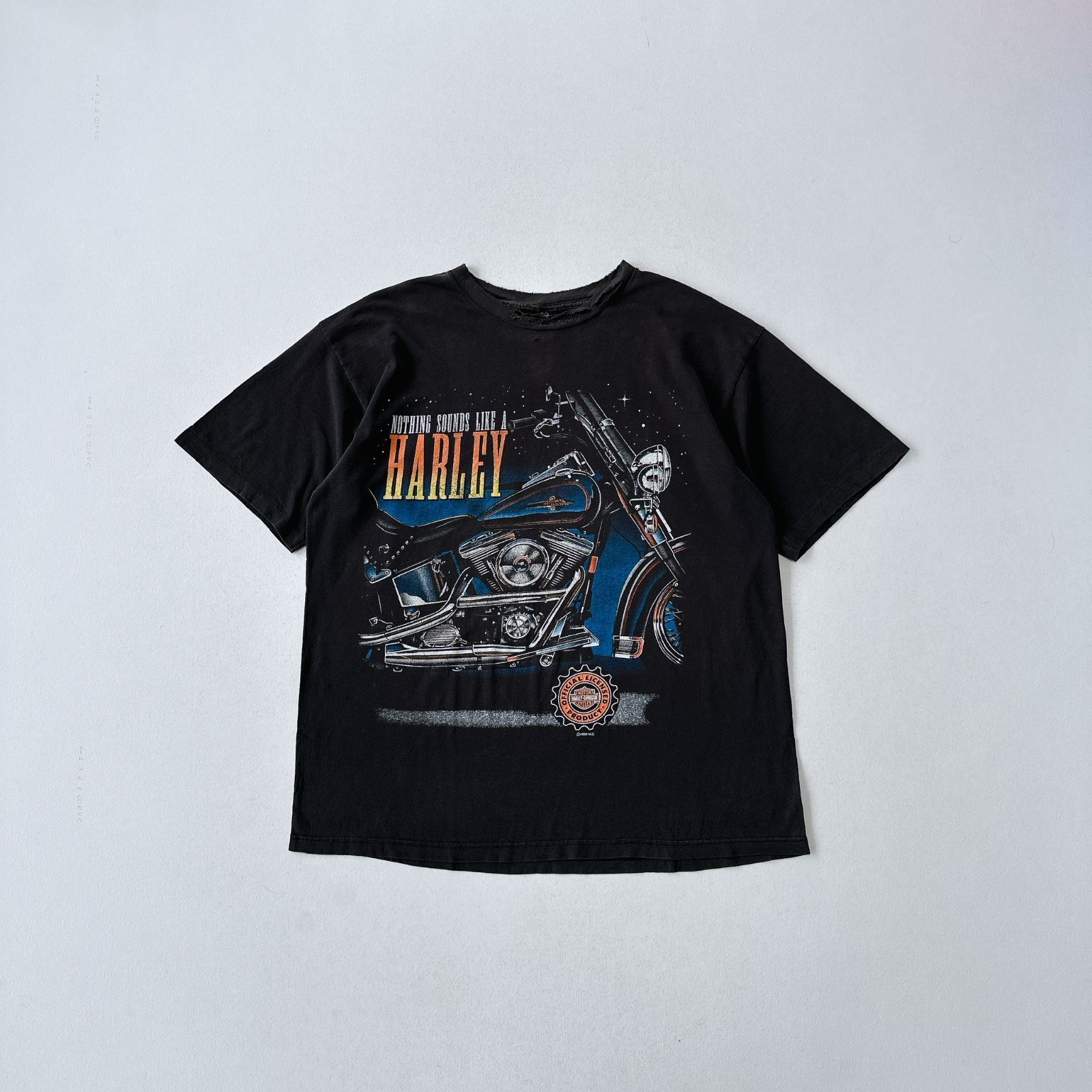 90s USA製 ハーレーダビッドソン 両面プリント Tシャツ シングル