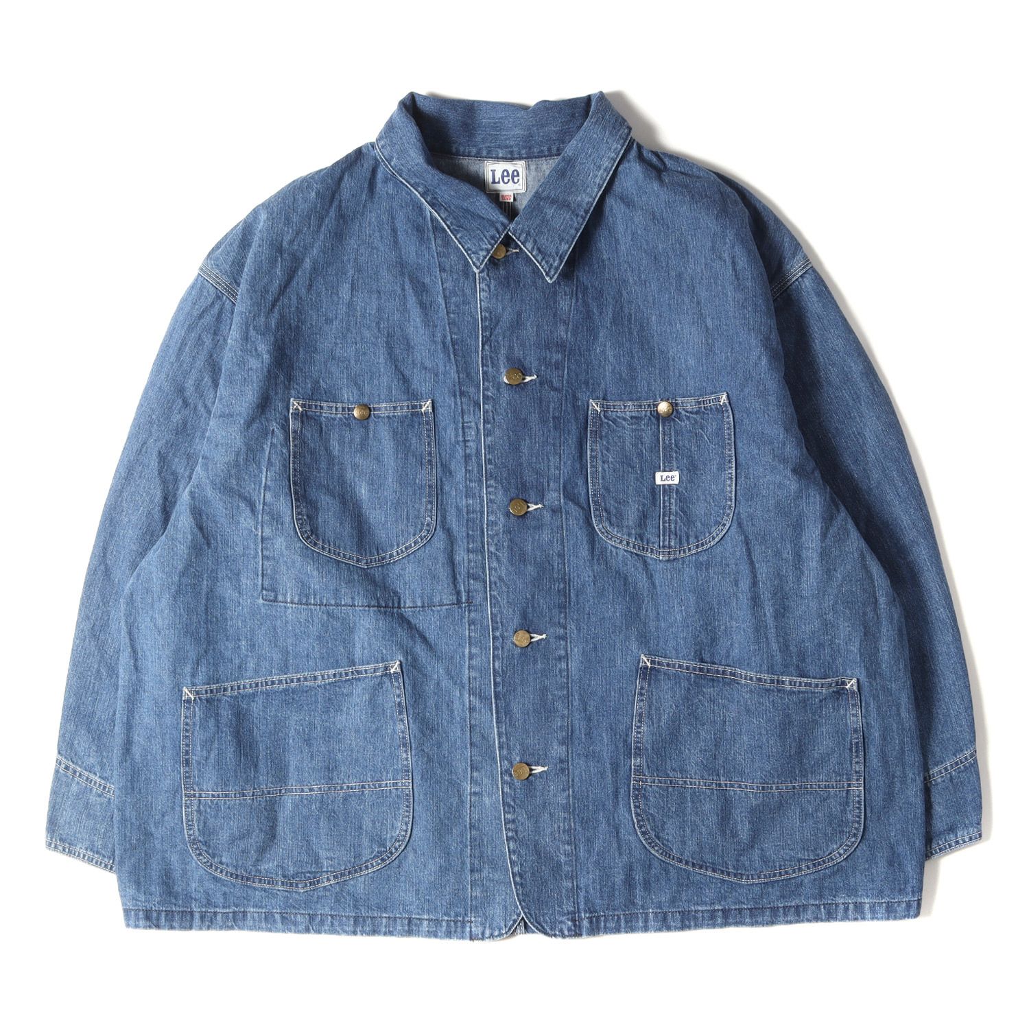 美品 Lee リー ジャケット サイズ:L 23AW ヴィンテージ加工 スーパー 
