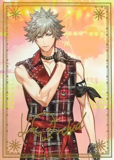 うたプリ SEC 黒崎蘭丸 直筆サイン ビジュアルコレクションカード