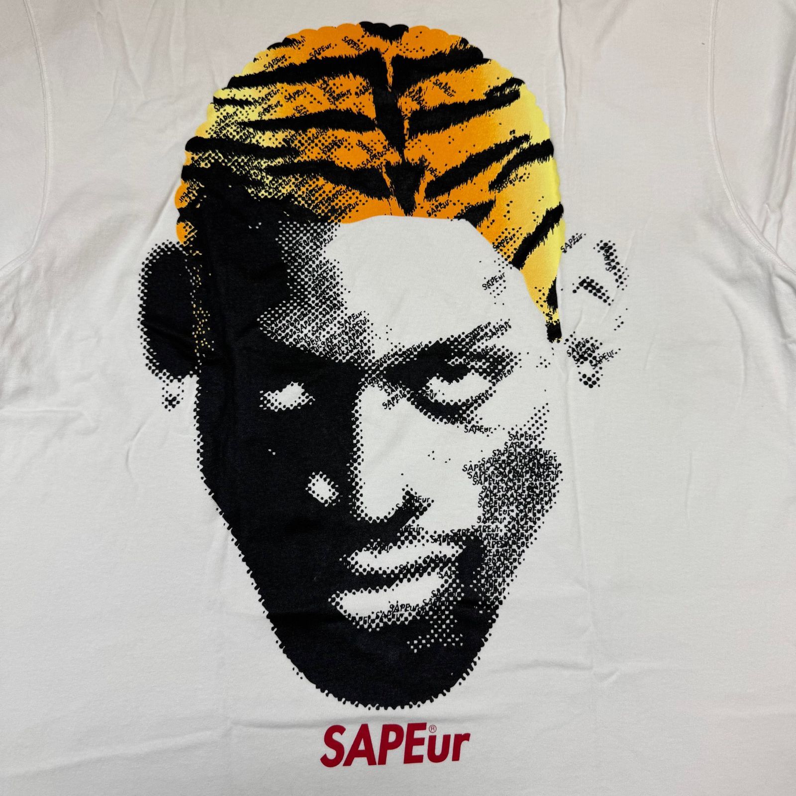 SAPEur デニスロッドマンTシャツ タイガー レオパード サプール