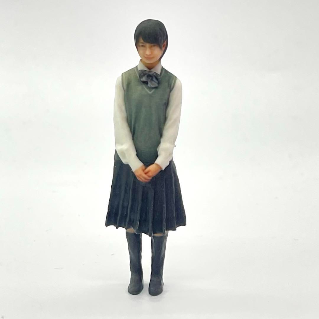 1/24 女子高生 フィギュア 完成品 ドールハウスにも 1/64より大