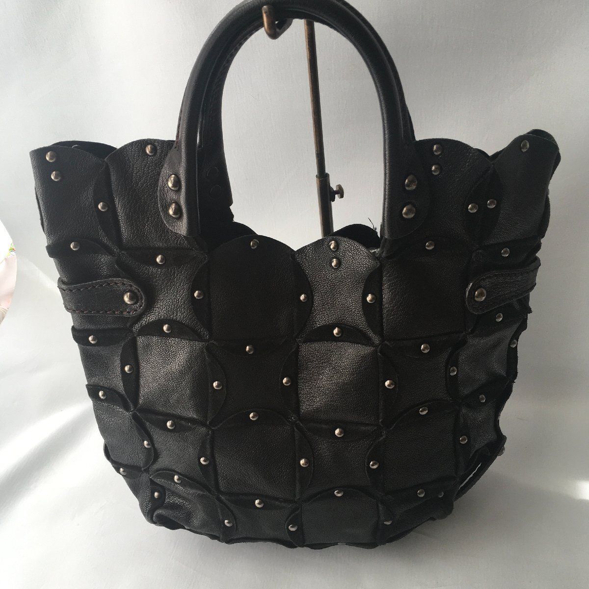 美品 JAMIN PUECH(ジャマンピュエッシュ)パッチワーク バッグ 美品 JAMIN PUECH(ジャマンピュエッシュ)パッチワーク バッグ
