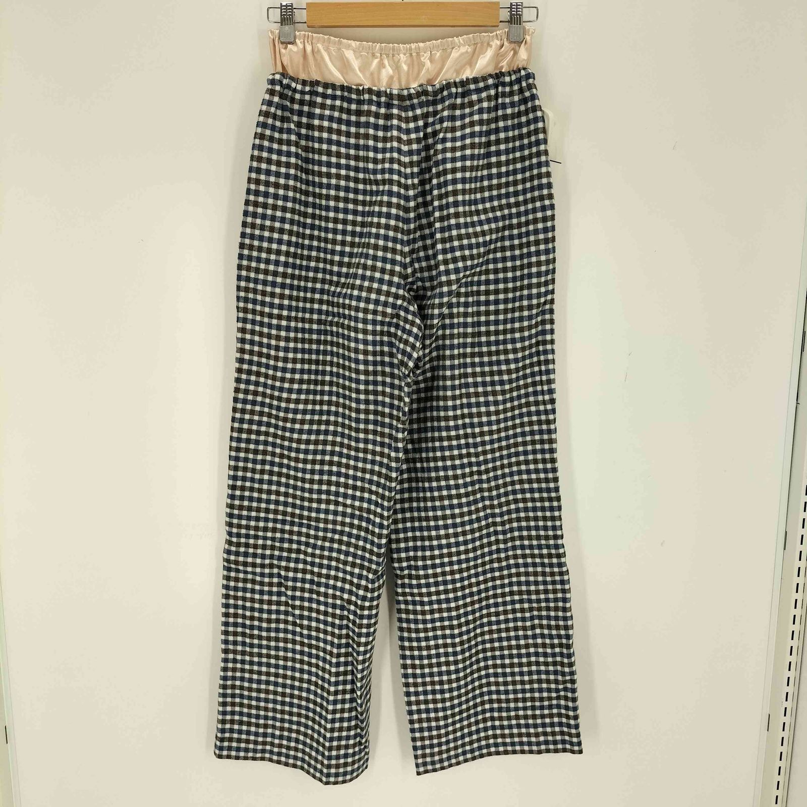 ロクビューティーアンドユースユナイテッドアローズ 6 BEAUTY - YOUTH UNITED ARROWS コットン チェック パンツ レディース JPN M