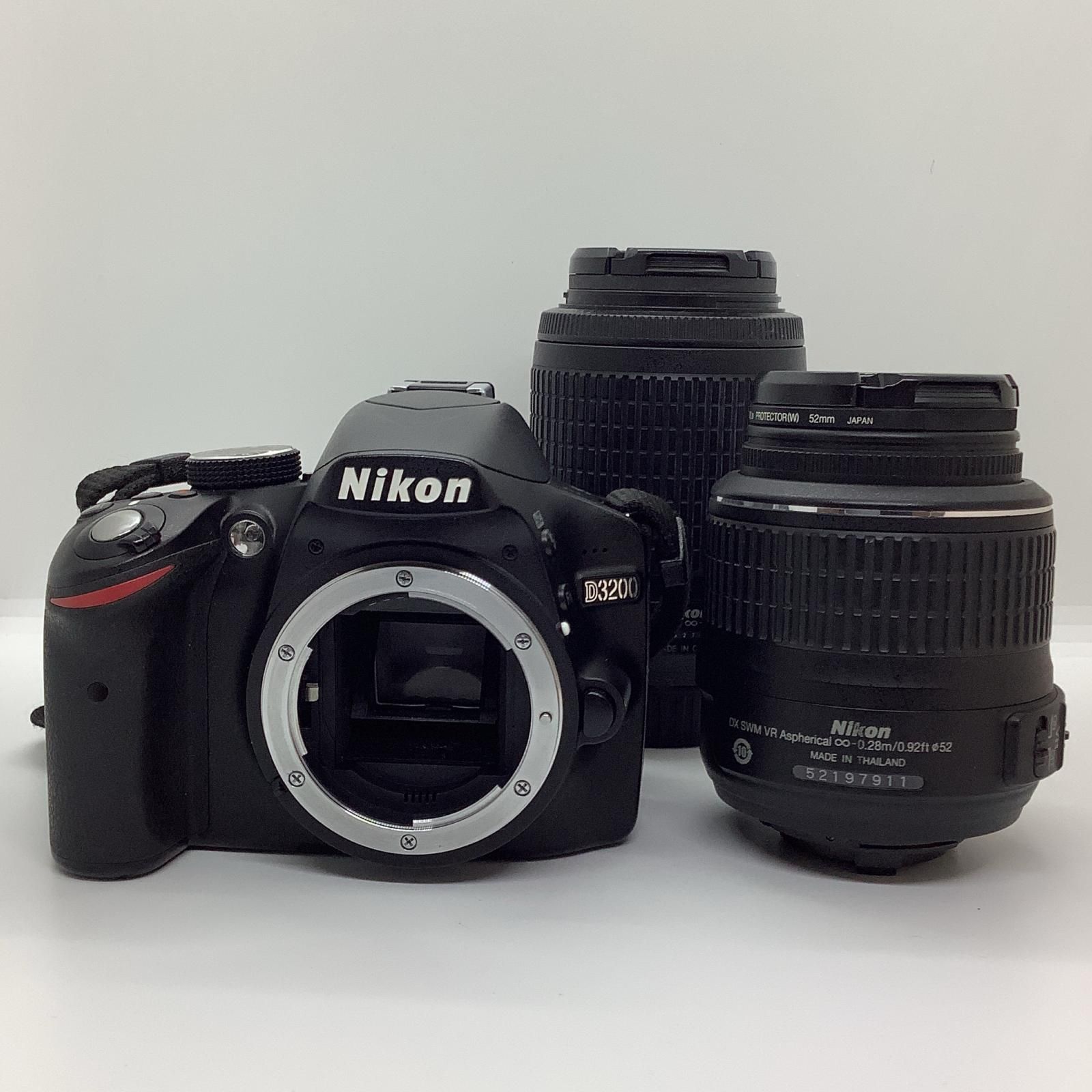 Nikon デジタル一眼 D3200 ダブルズームキット ブラック 動作