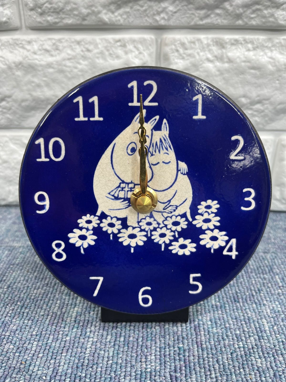 ムーミンとスノークのおじょうさん|Pottery Clock