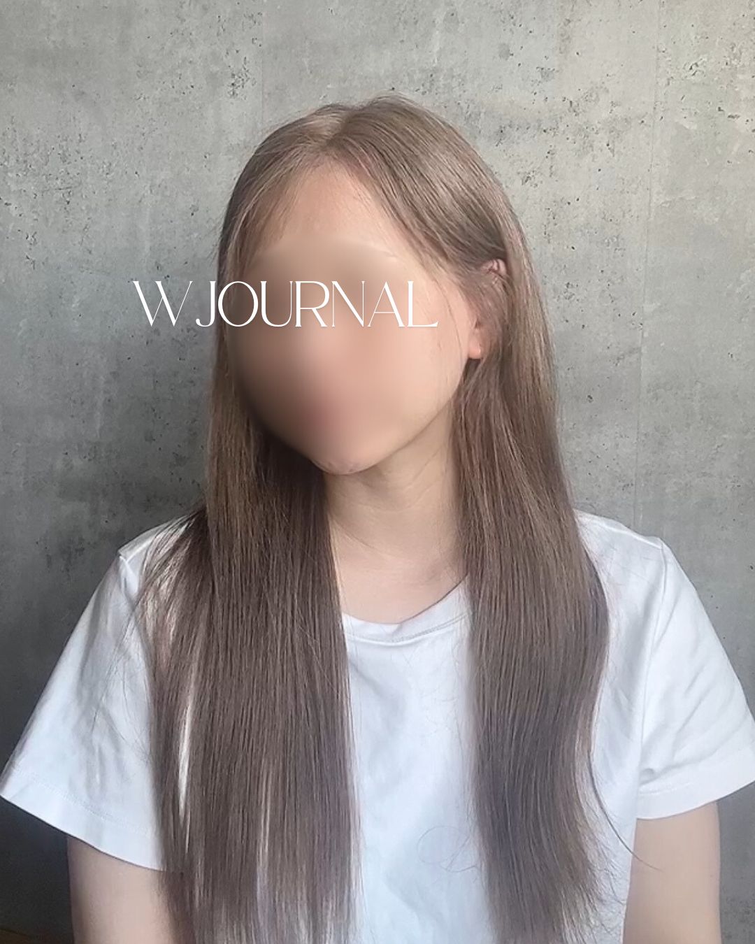 自然なもみあげ｜アッシュブラウン｜スーパーロング