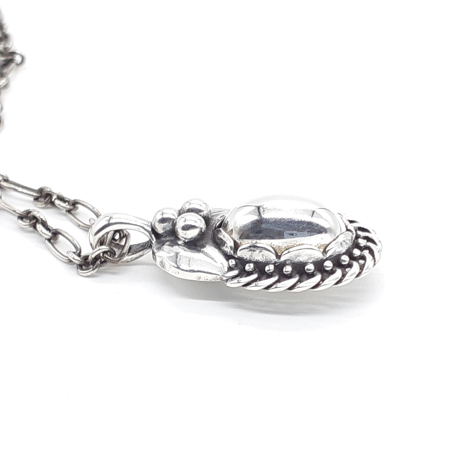 GEORG JENSEN ジョージジェンセン ネックレス 1992 イヤーペンダント