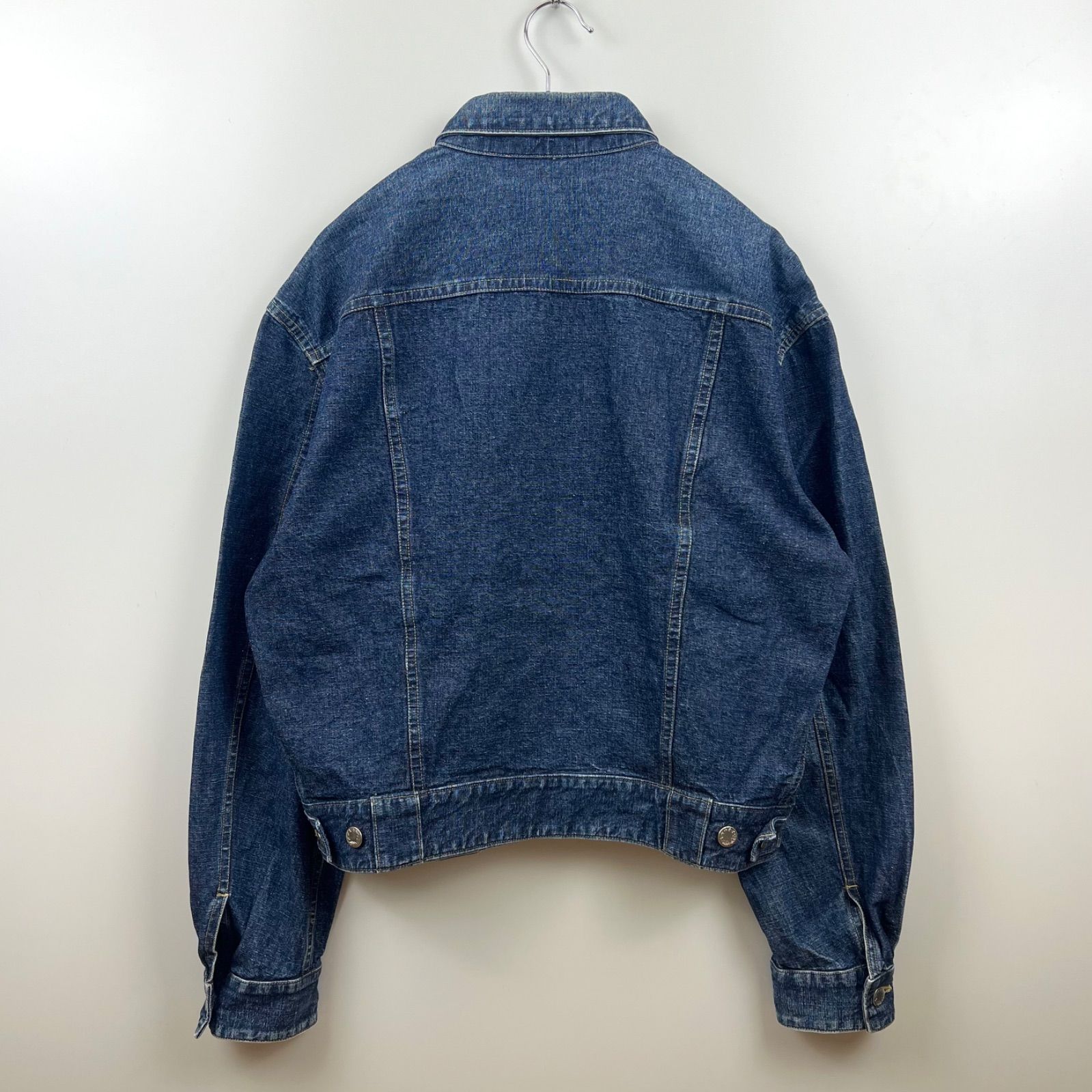 フセイン・チャラヤン / デニム ラペル トラッカージャケット / '00